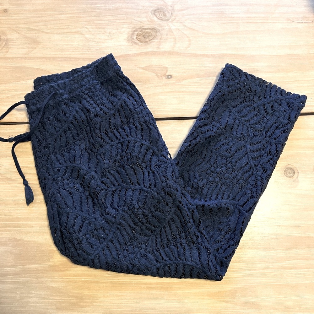 SCOTCH AND SODA LACE ANKLE TROUSER